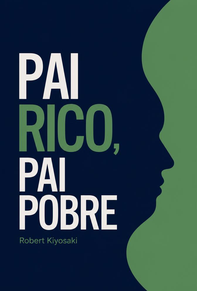 Capa ilustrativa do livro Pai Rico, Pai Pobre